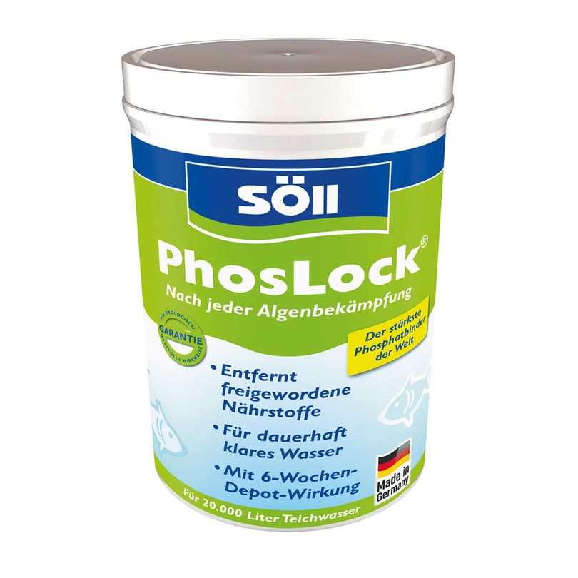 Söll PhosLock 1 kg Phosphatbinder für dauerhaft klares Wasser