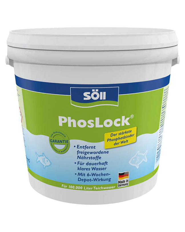 Söll PhosLock 5 kg Phosphatbinder für dauerhaft klares Wasser