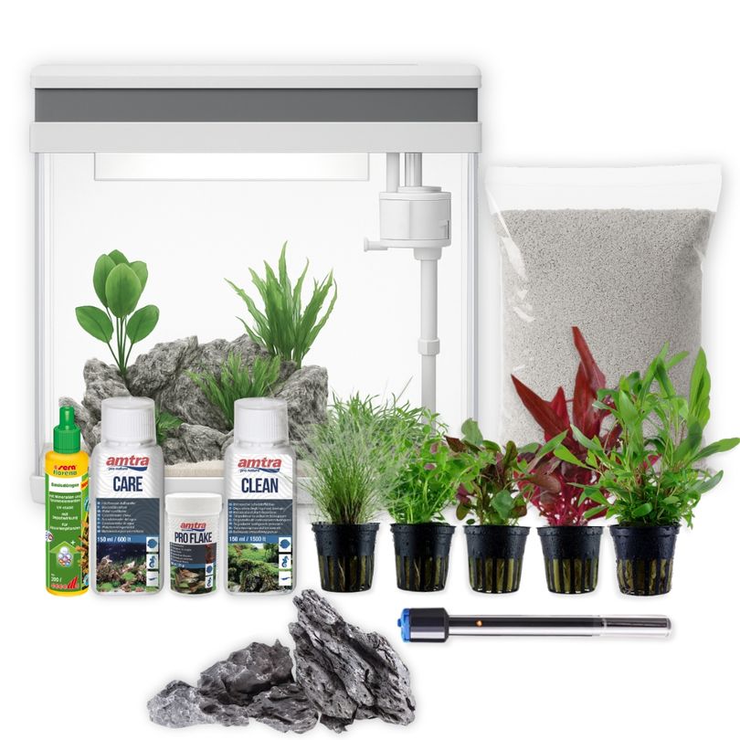 HNE 380 Nano Aquarium – 26 L inkl. Dekoration