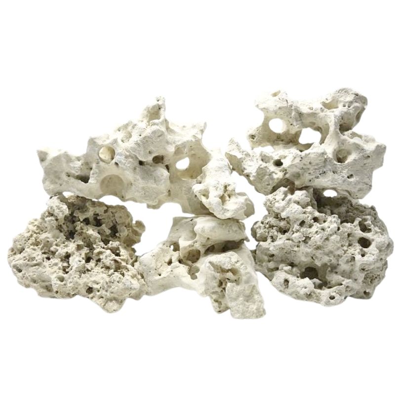 Aquarium Natursteine Sansibar Rock Kiste 25 kg Mix Größe M bis XL