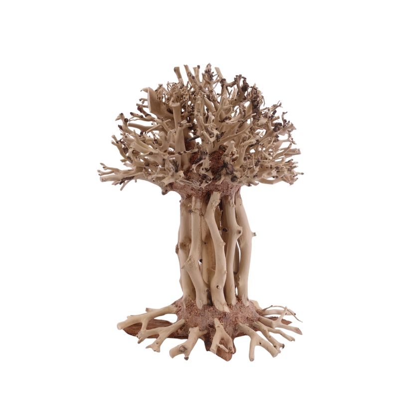 Bonsai Mammut Baum L 15x10x20 cm Wurzel Holz Aquarium Deko Aquascaping