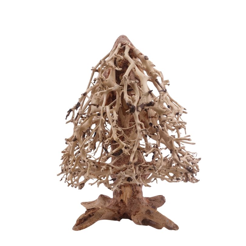 Bonsai Tannenaum L 15x10x20 cm Wurzel Holz Aquarium Deko Aquascaping