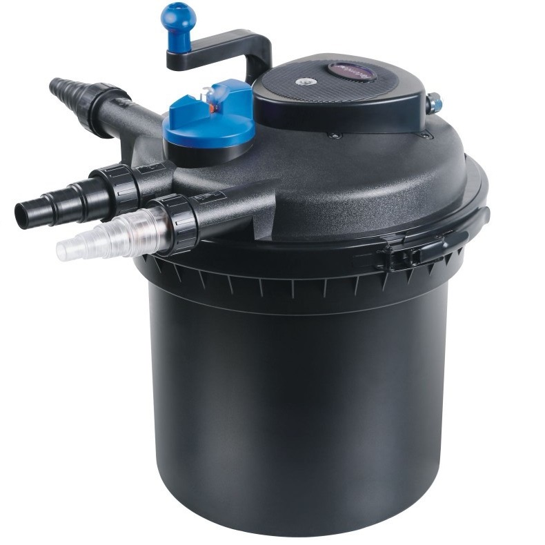 CPF 5000 Bio Druckteichfilter 8000l inkl.11 Watt UVC Klärer mit Kurbelreinigung
