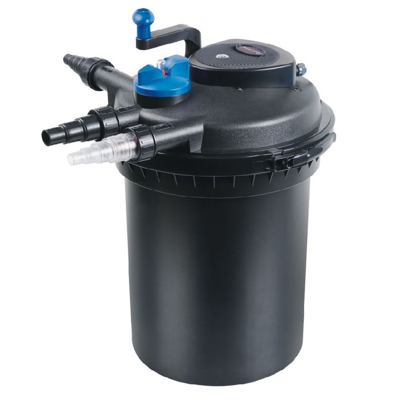 CPF 10000 Bio Druckteichfilter 12000l inkl.11 Watt UVC Klärer mit Kurbelreinigung