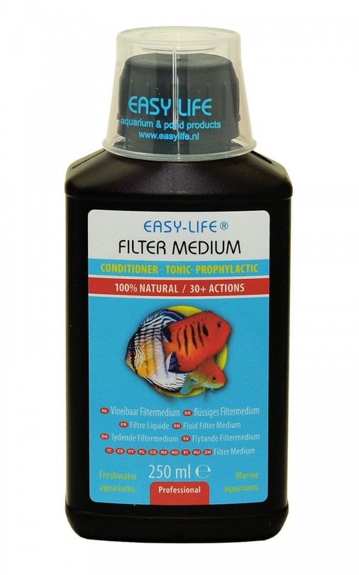 Easy Life 250ml flüssiges Filtermedium Wasseraufbereiter für Süß-, & Meerwasser