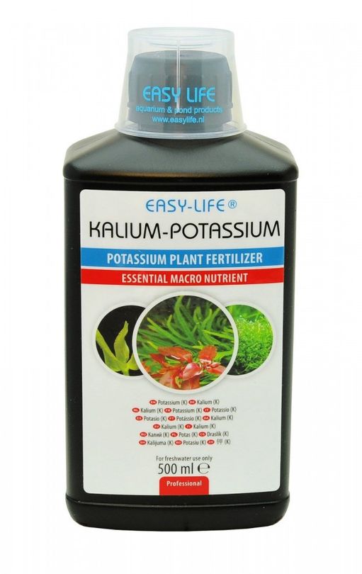 Easy Life KALIUM 500ml Potassium Dünger für Ihre Pflanzen Aquariumpflanzen 