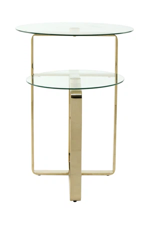 Beistelltisch Katris 100 Gold