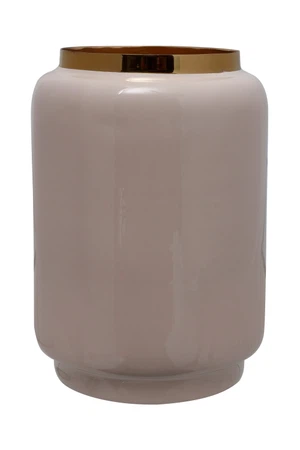 Vase Art Deco 445 Elfenbein / Gold