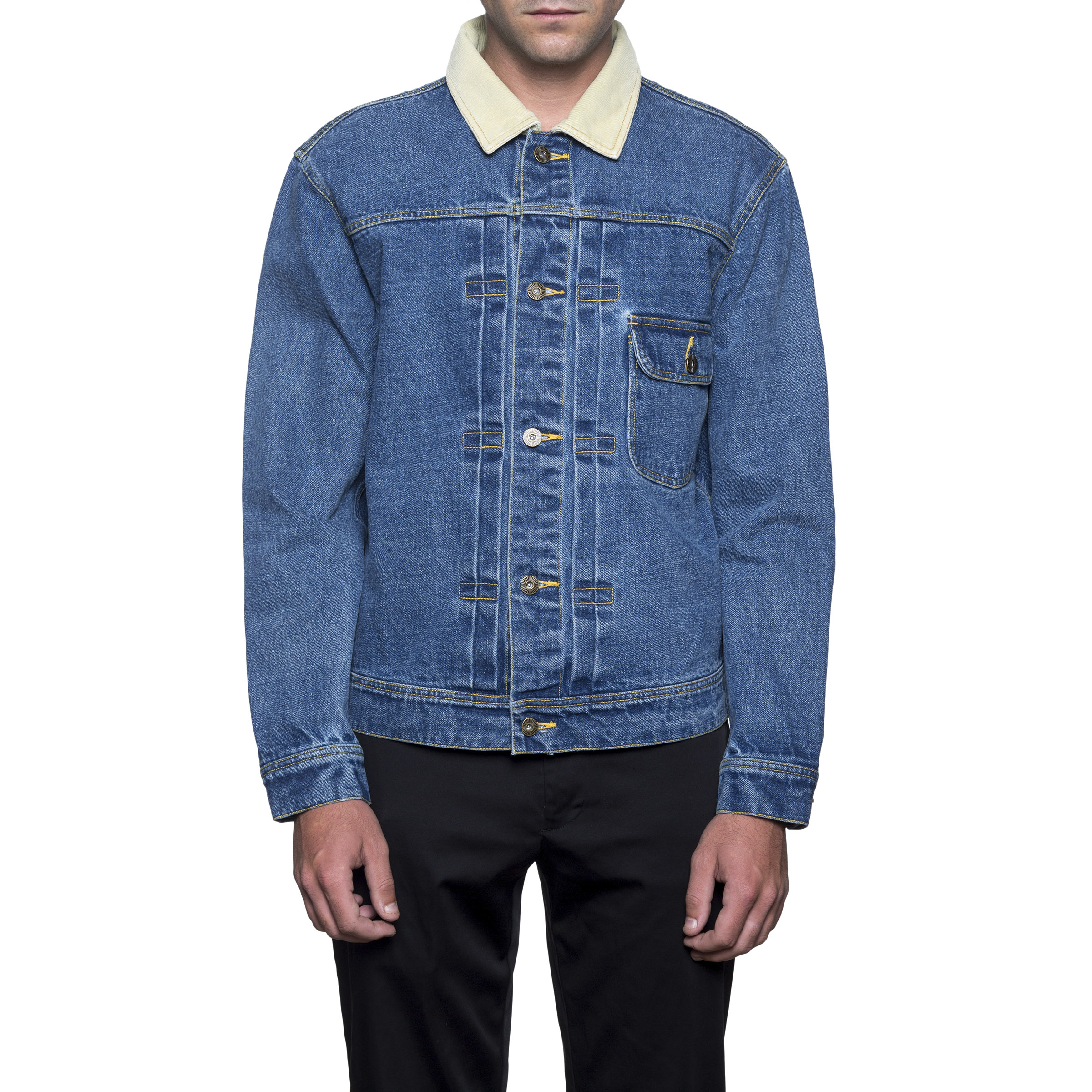 HUF - Brooklyn Denim Jacket - Blue | Wild Wood Gallery & Store