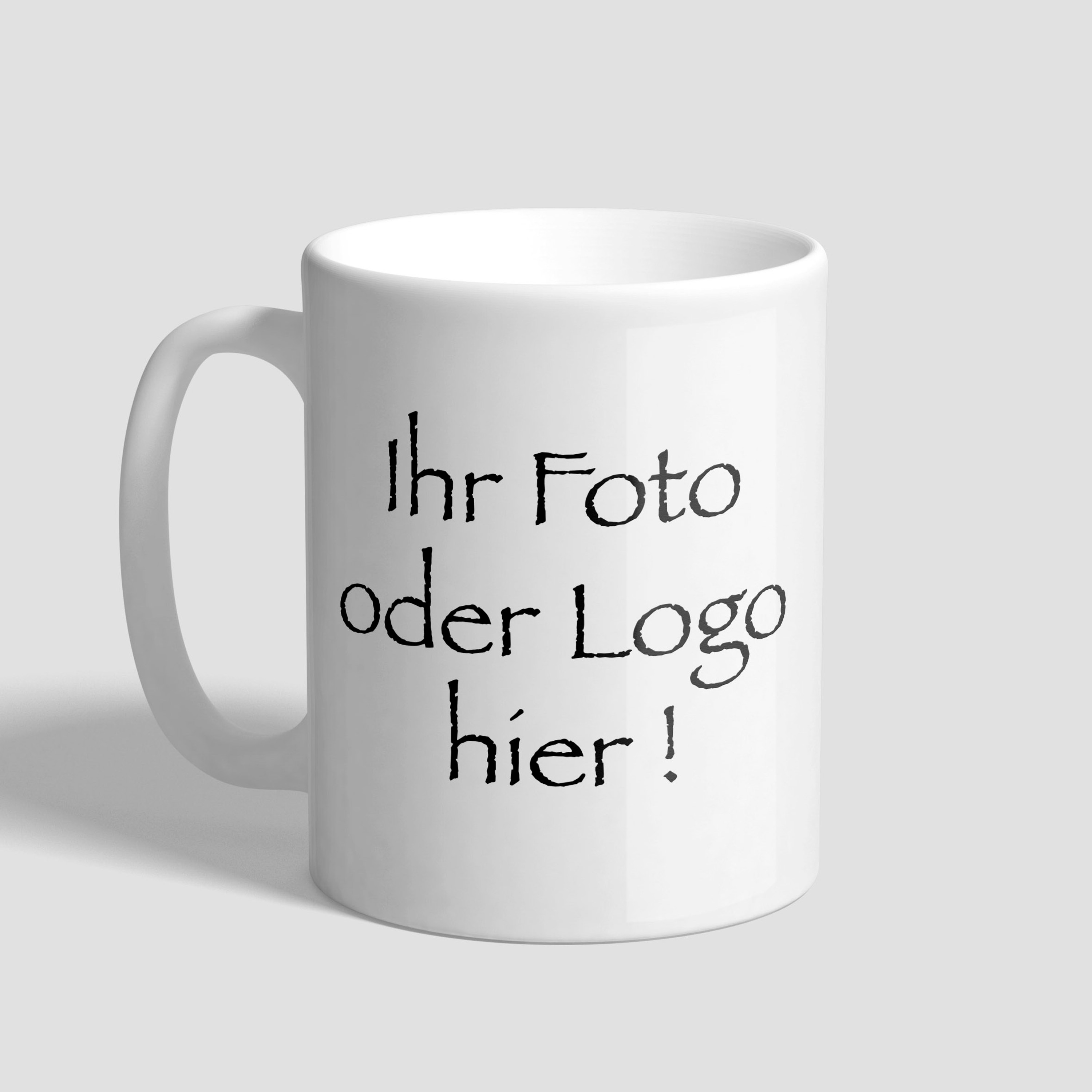 10 x Individuelle Fototasse, Tasse mit Logo, bedruckte Werbetasse, Tassendruck Wir bedrucken deine Tassen