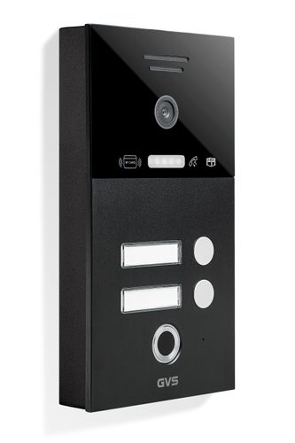 IP Video Türsprechanlage 2-FH/2x 7" Touchscreen Komplett-Set AVS4483A