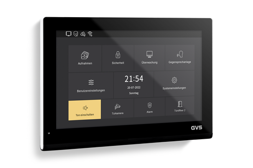 IP Video Türsprechanlage 2-FH/2x 10" Touchscreen Komplett-Set AVS5523U