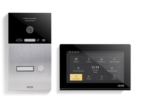 IP Video Türsprechanlage 1-FH/1x 7" Touchscreen Komplett-Set AVS4084U