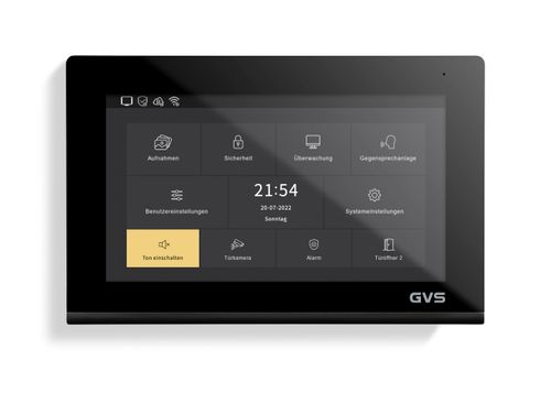 IP Video Türsprechanlage 3-FH/3x 7" Touchscreen Komplett-Set AVS4091A