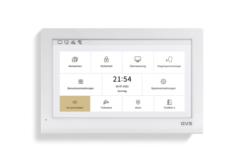 IP Video Türsprechanlage 1-FH/4x 10" Touchscreen Komplett-Set AVS5431U