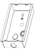 Aufputzrahmen für T-OS01/03/04/05/08/09/16/17, 175,5x114,6x39.7mm