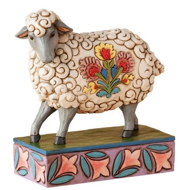 GENTLE AS A LAMB - Lamm Figur Jim Shore