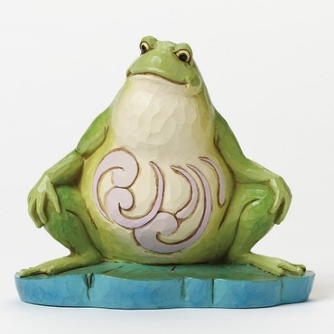I EAT WHAT BUGS ME Frosch Figur Jim Shore