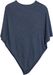 styleBREAKER Damen Feinstrick Poncho in Unifarben, leicht asymmetrischer Schnitt, Ärmellos, Rundhals 08010042