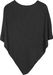 styleBREAKER Damen Feinstrick Poncho in Unifarben, leicht asymmetrischer Schnitt, Ärmellos, Rundhals 08010042