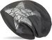 styleBREAKER Beanie Mütze mit All Over Stern Muster, Vintage Stern Print, Strass Rand und sehr weichem Innenfutter, Unisex 04024097