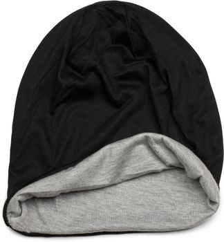 styleBREAKER Beanie Wendemütze in Unifarben, Slouch Mütze, leicht und weich, Longbeanie, Unisex 04024115