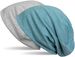 styleBREAKER Beanie Wendemütze in Unifarben, Slouch Mütze, leicht und weich, Longbeanie, Unisex 04024115