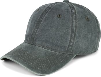 styleBREAKER Unisex Baseball Cap Vintage Look verstellbar 6-Panel Cappy in Washed Optik mit gebogenem Schirm Baumwolle Retro Cap Damen und Herren