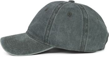 styleBREAKER Unisex Baseball Cap Vintage Look verstellbar 6-Panel Cappy in Washed Optik mit gebogenem Schirm Baumwolle Retro Cap Damen und Herren