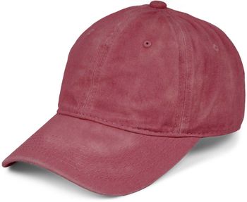 styleBREAKER Unisex Baseball Cap Vintage Look verstellbar 6-Panel Cappy in Washed Optik mit gebogenem Schirm Baumwolle Retro Cap Damen und Herren