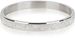 styleBREAKER Armreif aus Edelstahl mit Strasssteinen, Clipverschluss Armband, Schmuck, Damen 05040101