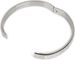 styleBREAKER Armreif aus Edelstahl mit Strasssteinen, Clipverschluss Armband, Schmuck, Damen 05040101