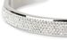 styleBREAKER Armreif aus Edelstahl mit Strasssteinen, Clipverschluss Armband, Schmuck, Damen 05040101