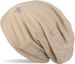 styleBREAKER Beanie Mütze mit Strass Sterne und all over Strasssteine, Slouch Longbeanie, Damen 04024116