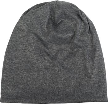 styleBREAKER Damen Beanie Mütze mit All Over Glitzer in Unifarben, Glitzermütze, Leichte Stoffmütze Einfarbig 04024117