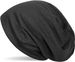 styleBREAKER Damen Beanie Mütze mit All Over Glitzer in Unifarben, Glitzermütze, Leichte Stoffmütze Einfarbig 04024117