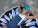 styleBREAKER rundes Strandtuch mit Traumfänger und Feder Print | Dünnes Fransen Tuch | Pareo | Leichtes Roundie Handtuch Unisex 05050042