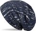styleBREAKER Beanie Mütze mit Metallic Streifen, Slouch Longbeanie, Unisex 04024120