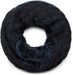 styleBREAKER Damen Loop Schal mit Flechtmuster | warmer Feinstrick Schlauchschal 58x21 cm | weiches Teddyfleece Futter | Winter & Übergang
