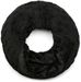 styleBREAKER warmer Feinstrick Loop Schal mit Flecht Muster und sehr weichem Fleece Innenfutter, Schlauchschal, Unisex 01018150