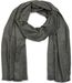 styleBREAKER weicher Stola Schal in Unifarben mit Fransen, Tuch, Unisex 01017070