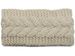 styleBREAKER Damen Stirnband Grobstrick mit Zopfmuster, gestrickt, Haarband, Headband 04026005