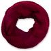 styleBREAKER Unisex Strick Loop Schal mit Patentmuster, Uni Feinstrick Schlauchschal, Winter Strickschal 01018152