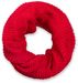 styleBREAKER Unisex Strick Loop Schal mit Patentmuster, Uni Feinstrick Schlauchschal, Winter Strickschal 01018152