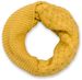 styleBREAKER Unisex Strick Loop Schal mit Mustermix, Uni Feinstrick Schlauchschal, Winter Strickschal 01018153