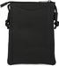 styleBREAKER Damen Mini Umhängetasche 14x19cm | weiches Kunstleder mit Zick-Zack Cutout & Nieten | Reißverschluss | für Party Festival Alltag | kleine Crossbody Bag