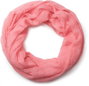 styleBREAKER unifarbener Loop Schlauchschal, weich und leicht, Unisex 01016069