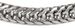 styleBREAKER flaches Zopfketten Armband mit Magnetverschluss, Kette, Schmuck, Unisex 05040131