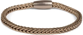 styleBREAKER Zopfketten Armband mit Magnetverschluss, Kette, Schmuck, Damen 05040132