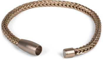 styleBREAKER Zopfketten Armband mit Magnetverschluss, Kette, Schmuck, Damen 05040132